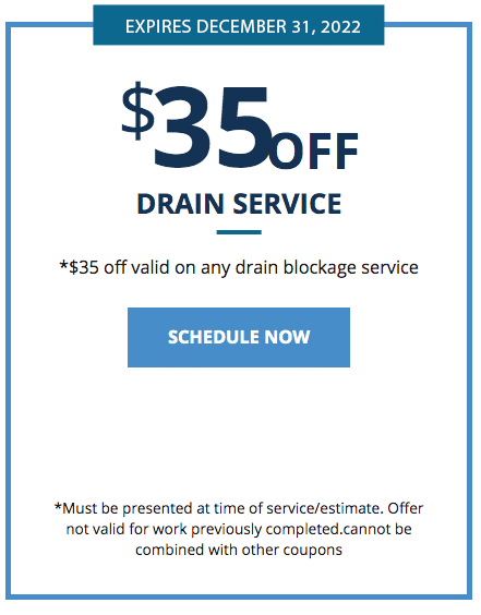 Arvada Drain Cleaning Service Coupon