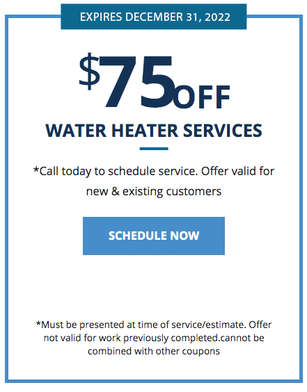 Arvada Water Heater Services Coupone
